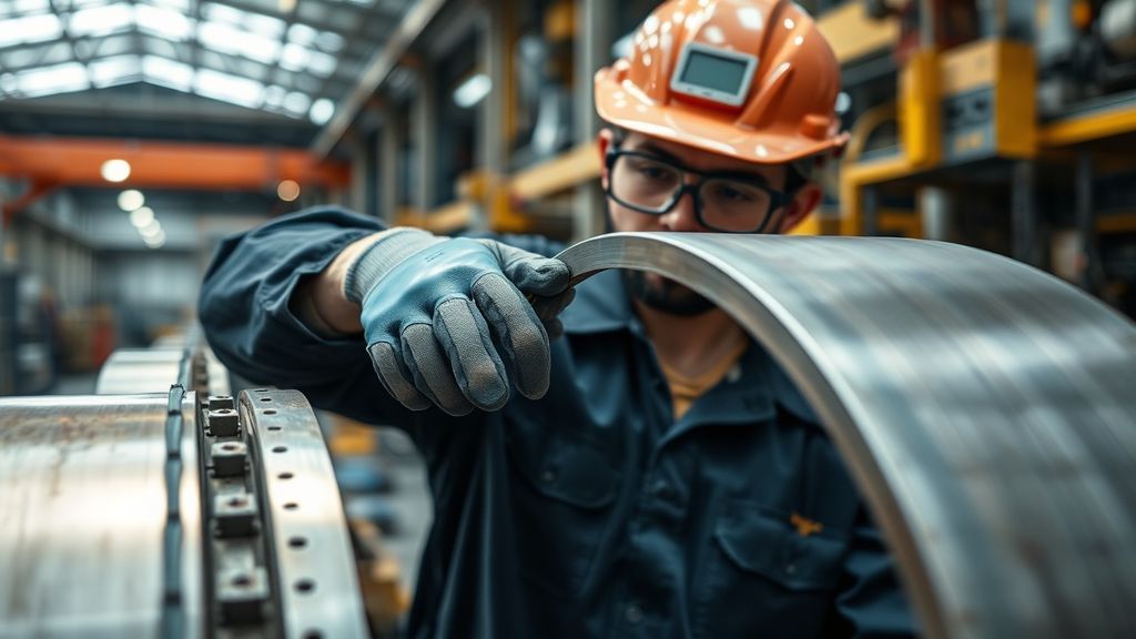 Inspección visual de banda industrial